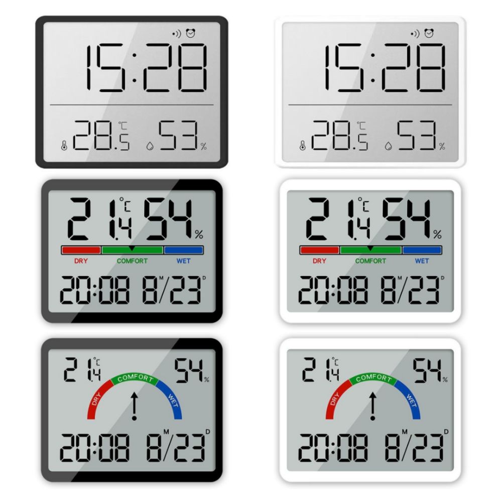 Pool Alarm Float - Magnetic Hanging Clock Large LCD Screen