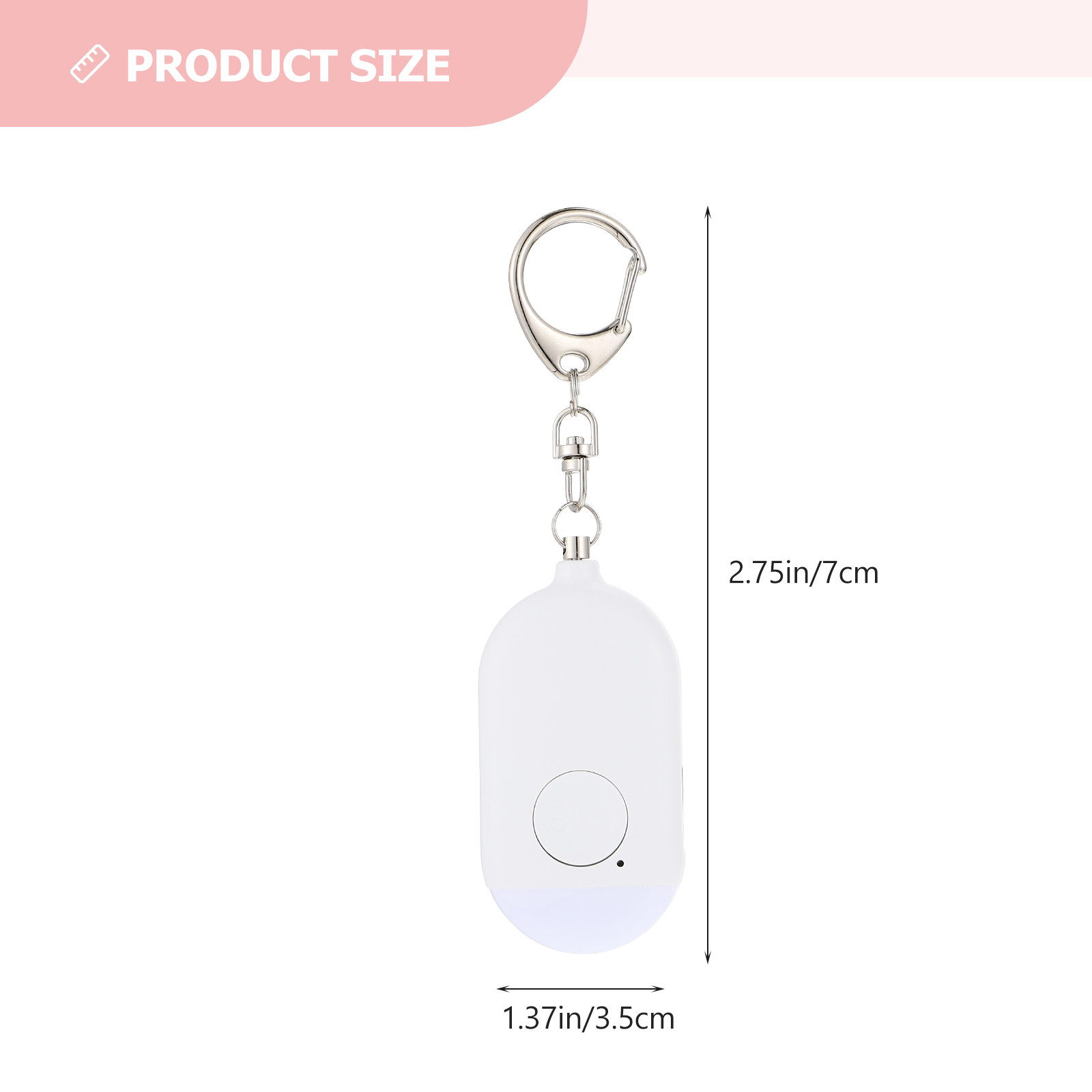 1Set Personal Alarm Rechargeab - Personal Alarm Keychain review and price
