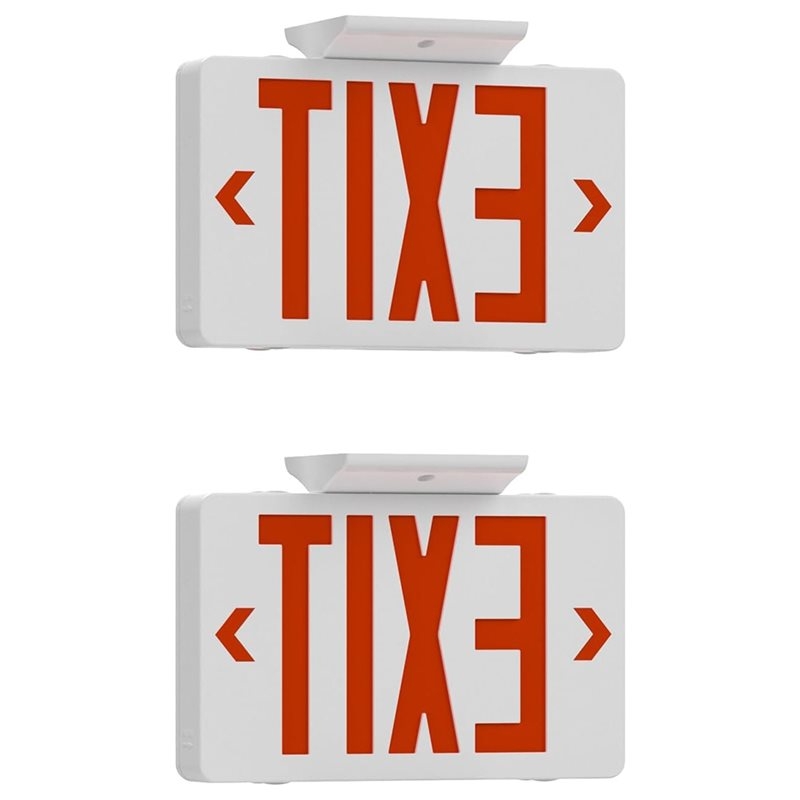 ABKQ-UL Listed LED Exit Light  - Emergency Exit Sign review and price