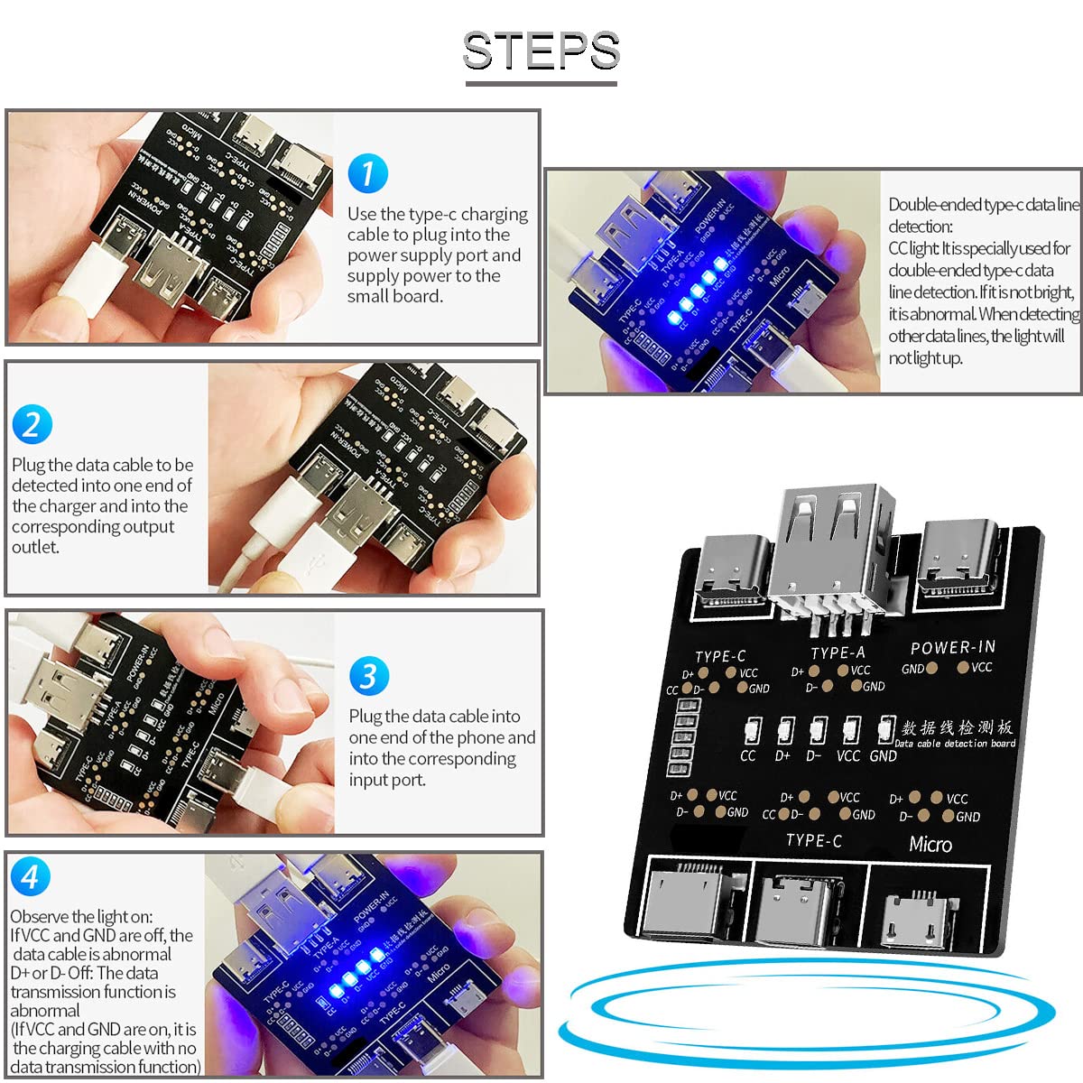 DT3 Data Cable Detection Board - Co Detector Plug review and price