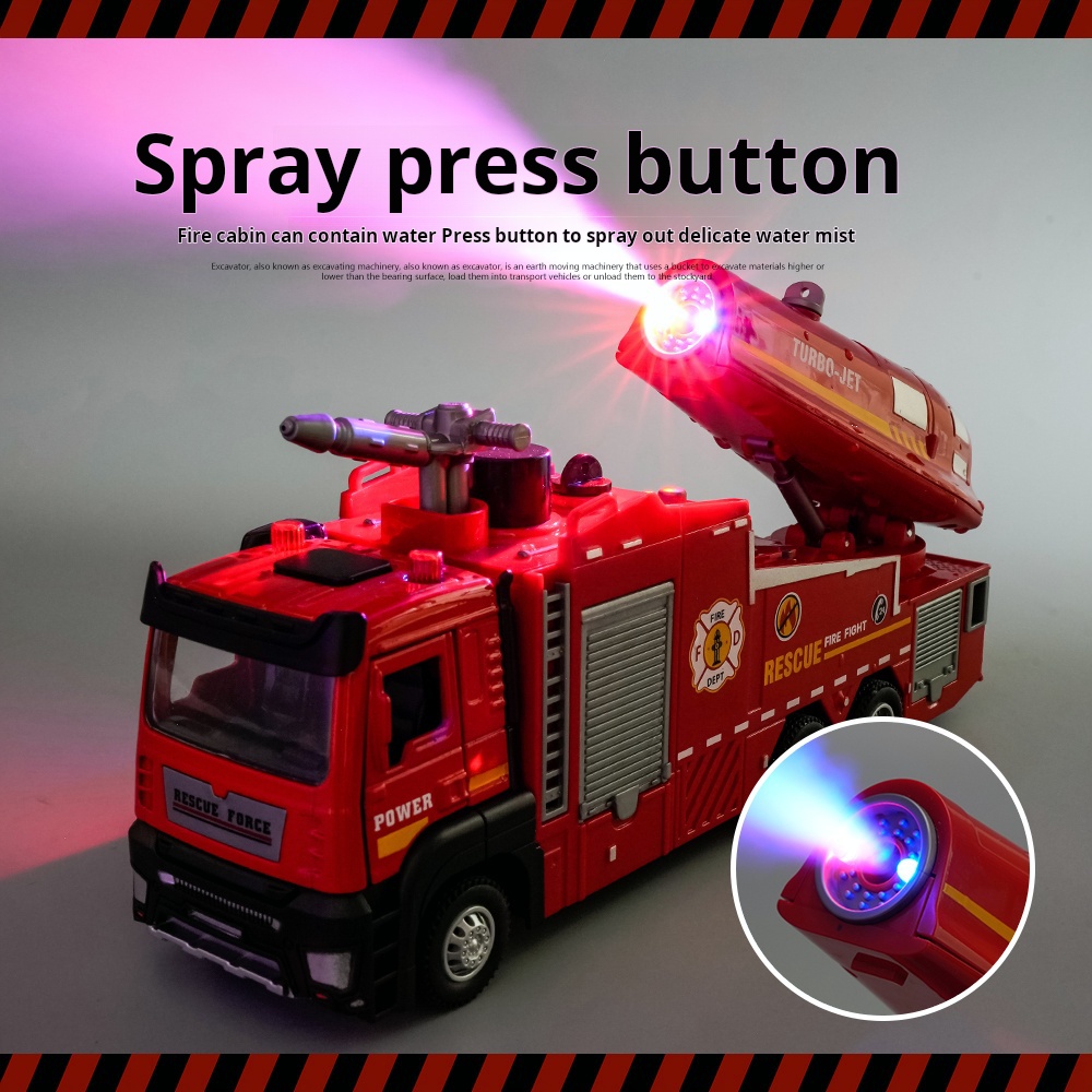 New Alloy Fire Truck Toy Large - Fire Escape Ladder review and price