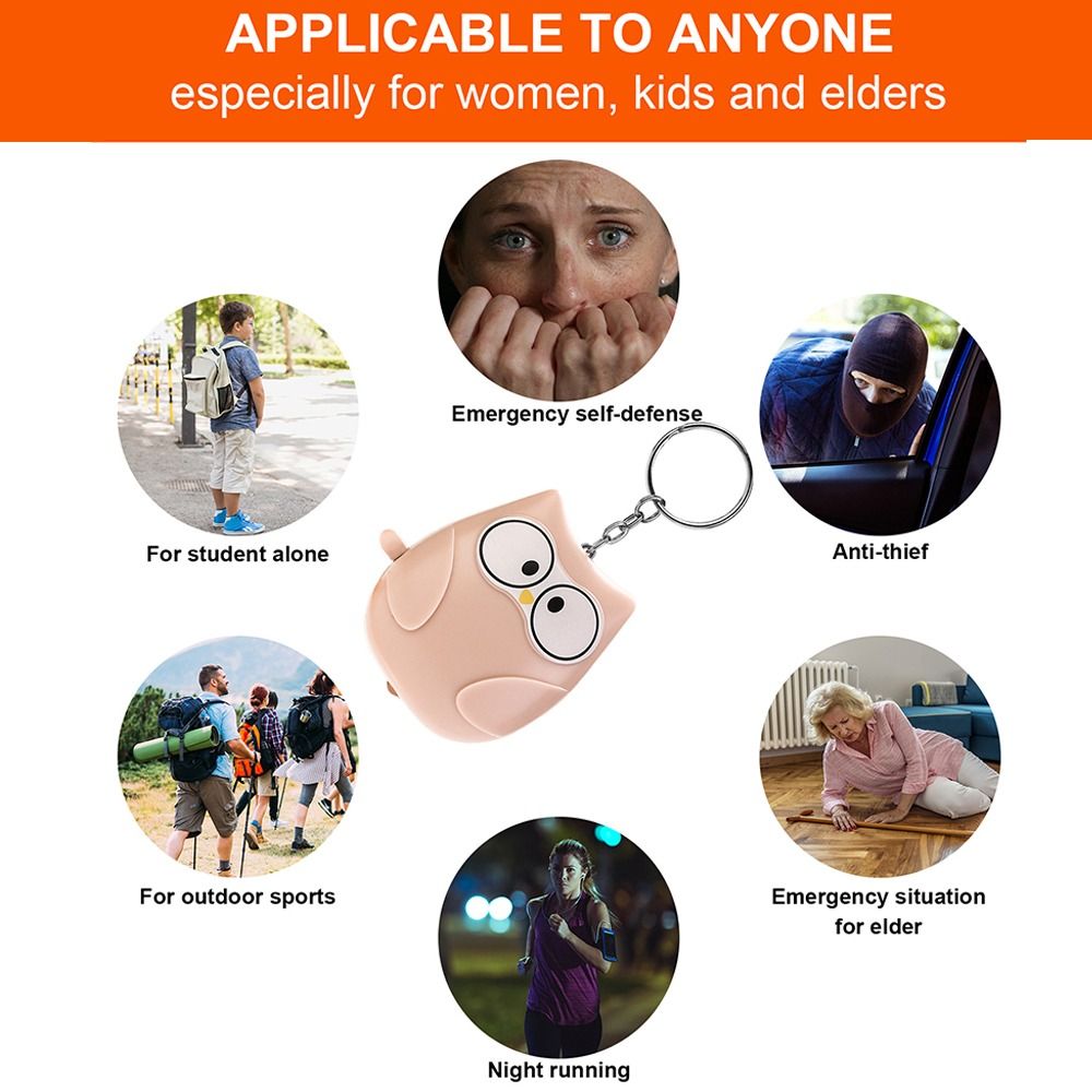 Mini Anti-attack Self Defense  - Personal Alarm Keychain review and price
