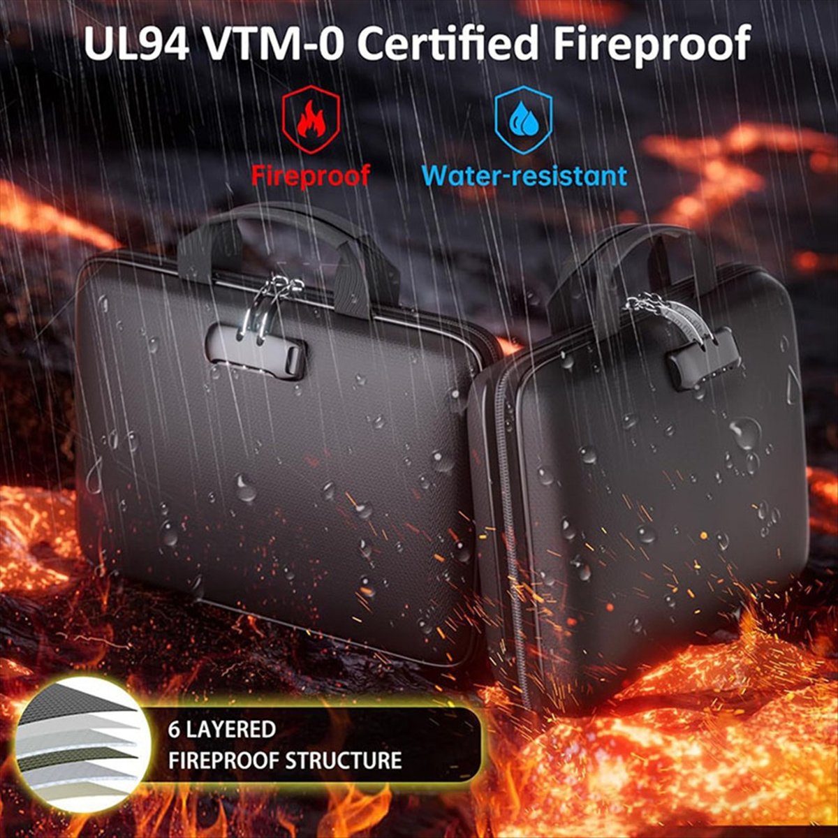 Fireproof Document Organizer B - Fire Safe Document review and price
